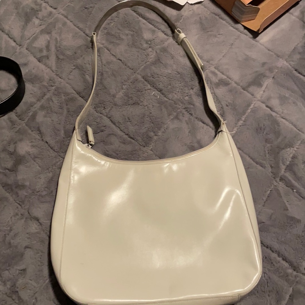 White Vintage Prada shoulder bag